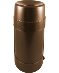 PRFT24BRO Bergamo Funnel Open Top - 18" Dia. x 35 1/4" H - Bronze in Color