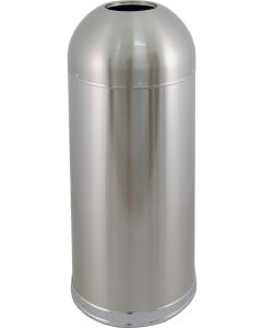 15 Gallons Steel Open Trash Can