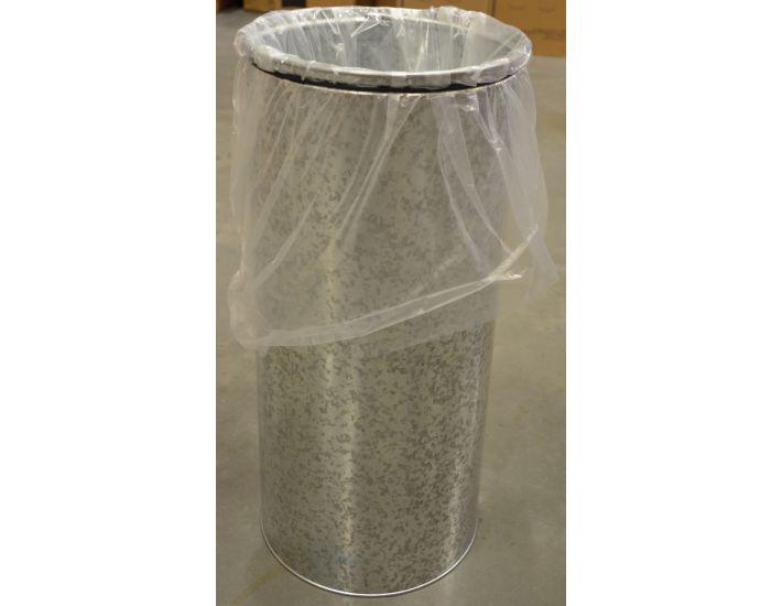 Witt Industries 15DTBL 15 Gallon Indoor Trash Can With Dome Top &  Galvanized Liner- Blue, 1 - Harris Teeter