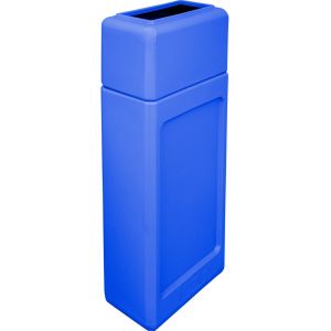 DCUS13DGRN Open Top Trash Can - 13 Gallon Capacity - 9 L x 14 3/4